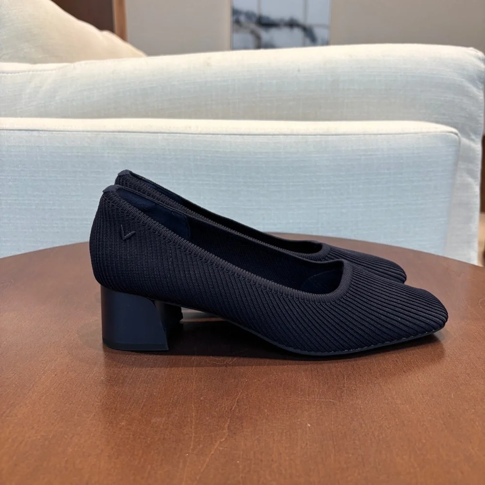 VIVAIA Melody 2.0 Square-Toe Heels, Size 39/US 8